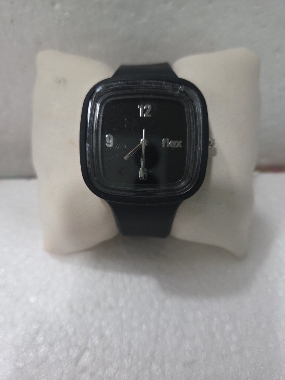 Flex Black Square Dial Women's Watch